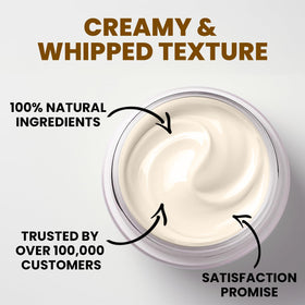 MONIER balm applied to hand, showing moisturization and quick absorption benefit