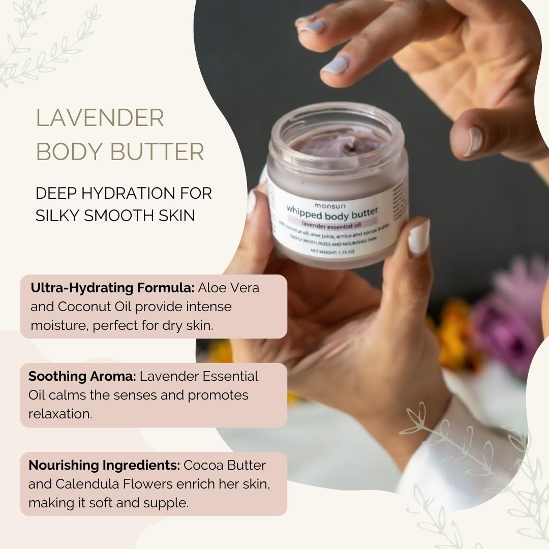 Monsuri product labels clear view helping identify natural ingredients and benefits
