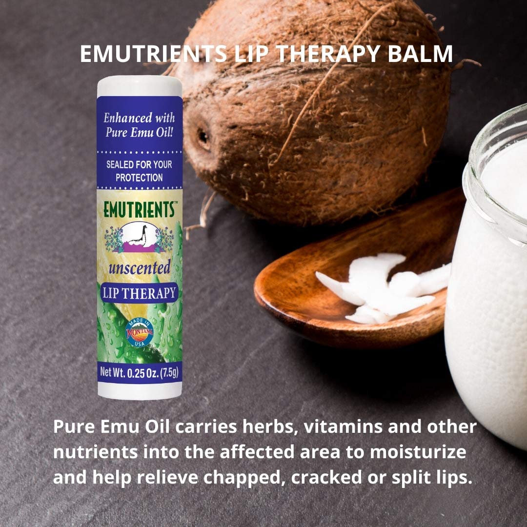 Montana Emu Ranch close-up of balm texture showing smooth emollient finish for hydration