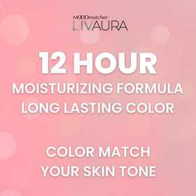 MOODmatcher arm swatches compare color-changing results for personalized shades