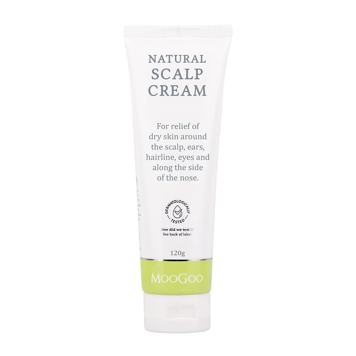 MooGoo front tube view showing label and size, clear product identity and benefit