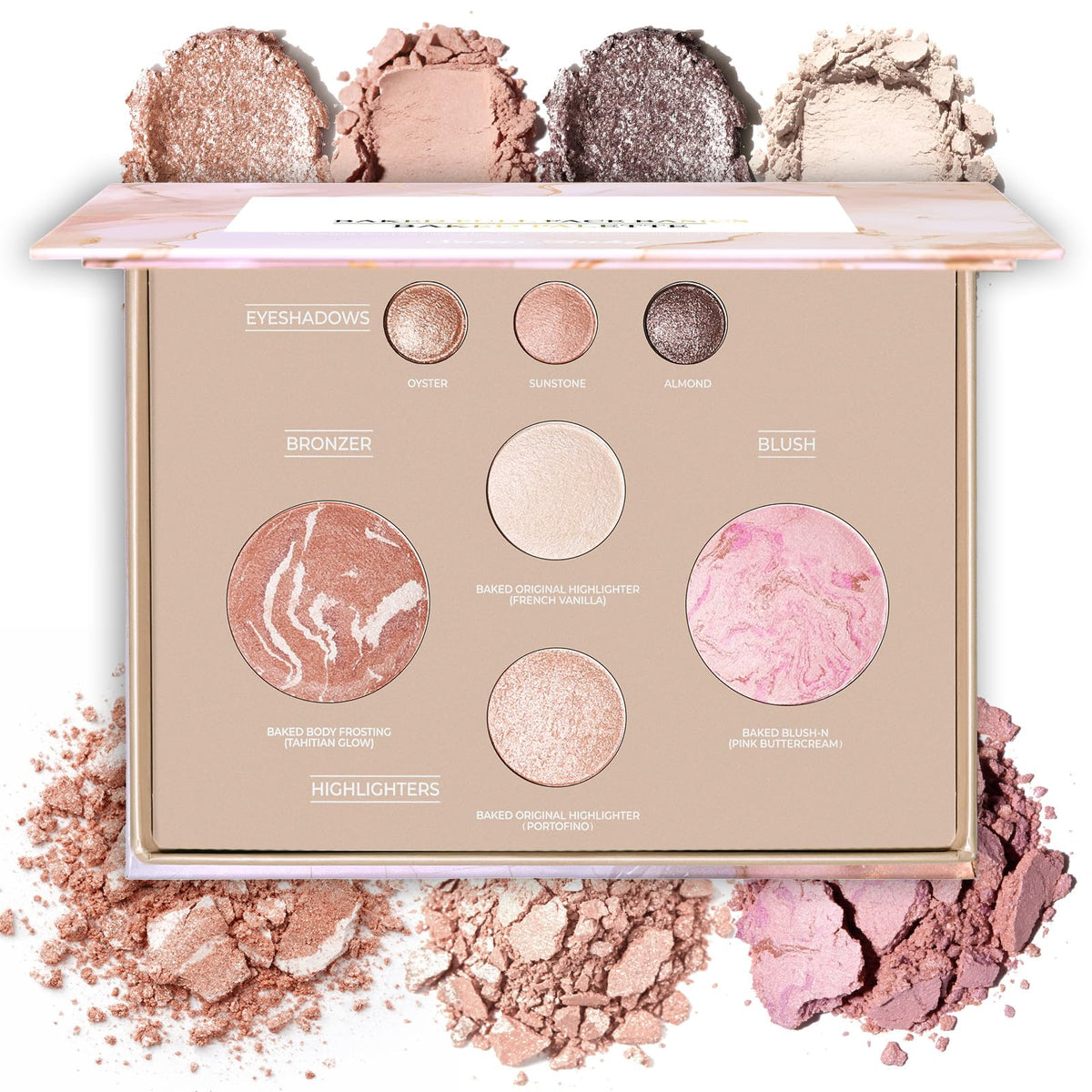MOOMARTO compact front packaging showing palette design and travel convenience
