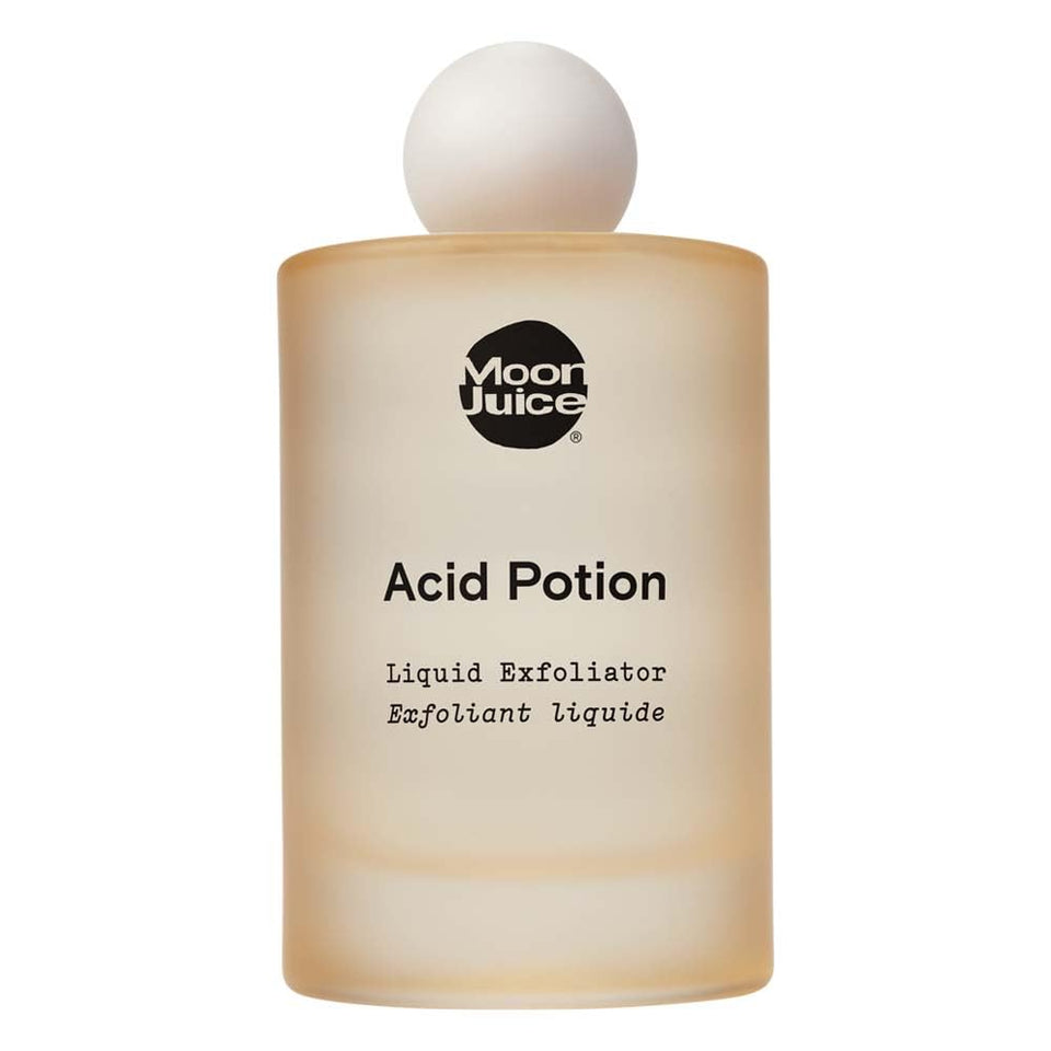 Moon Juice Acid Potion front bottle showing label and 3.3 fl oz size for easy identification and benefit