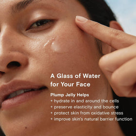 Moon Juice jelly serum texture close-up showing lightweight gel and quick absorption