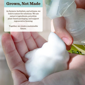 Moon Valley label ingredients list visible for transparency and natural reassurance