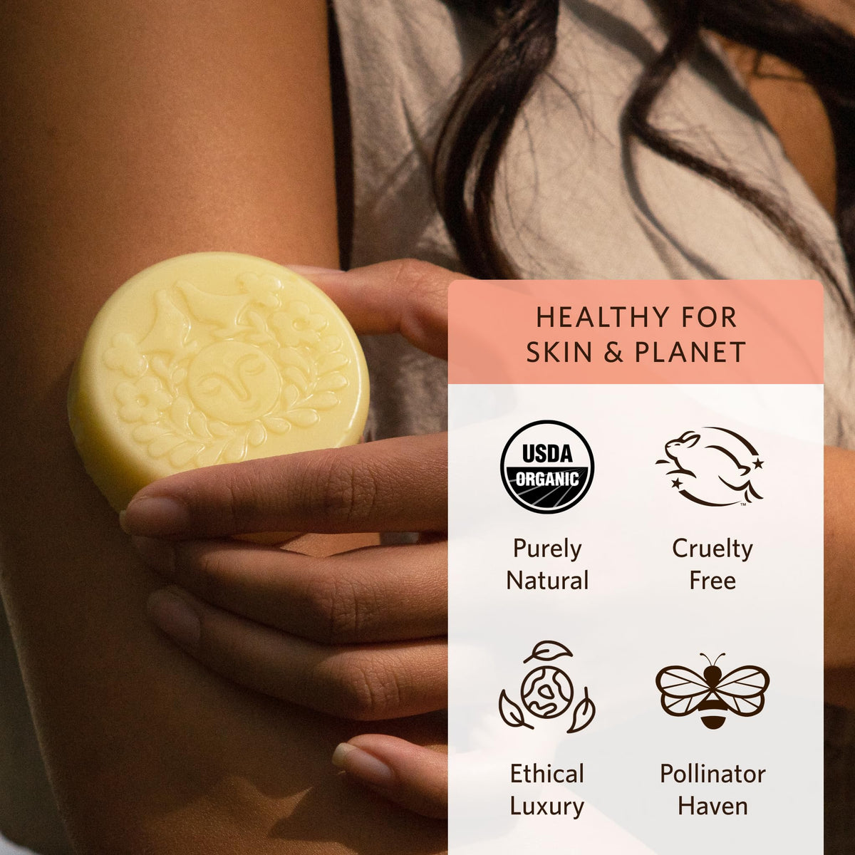 Moon Valley Organics label and ingredients list highlighting herbal components