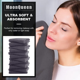 MOONQUEEN close-up of microfiber texture highlighting soft gentle lift