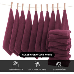 MOONQUEEN cloth held in hand showing size and convenient portability benefit