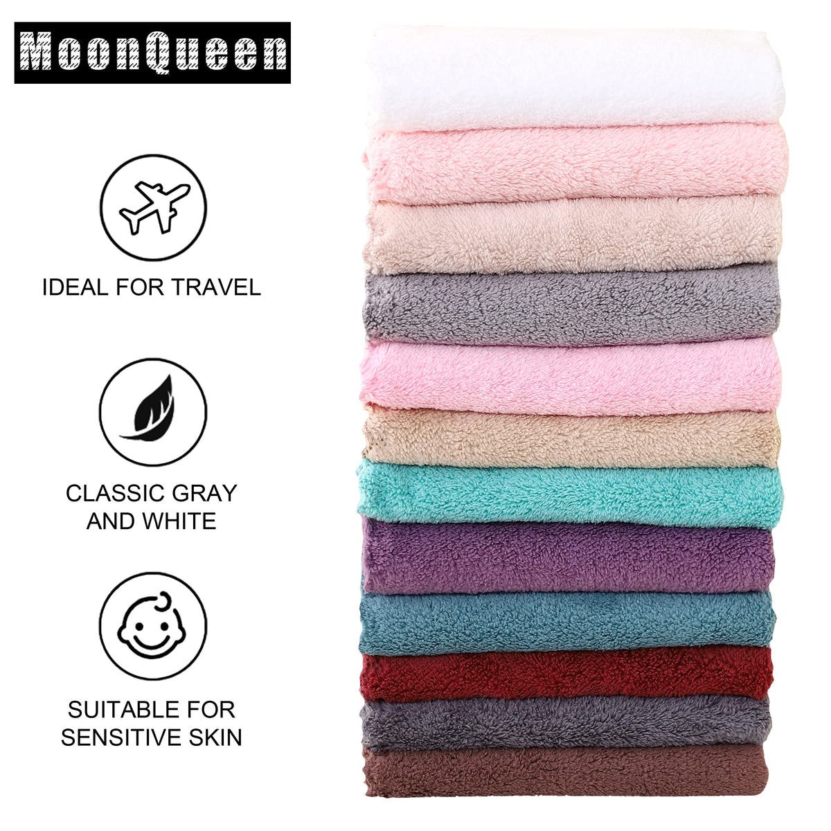 MOONQUEEN spread of colors helpful for organizing uses and hygiene