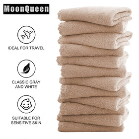 MOONQUEEN folded compact travel cloths easy to pack and quick drying