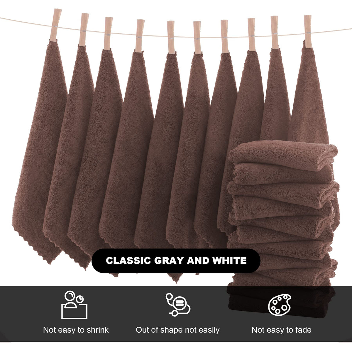 MOONQUEEN cloth held in hand to show scale and easy handling benefits