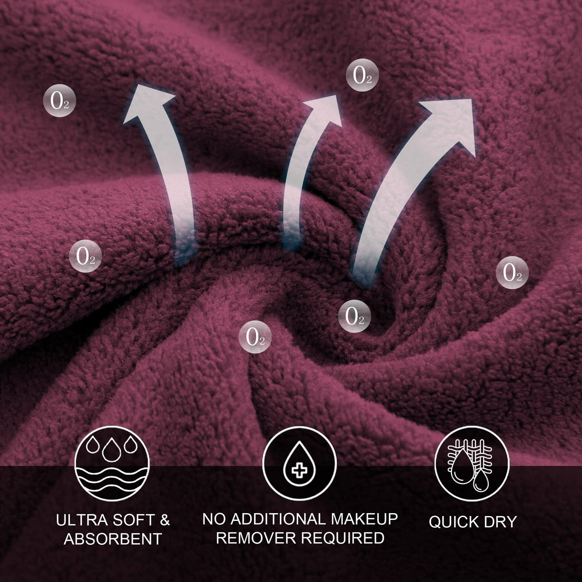 MOONQUEEN label and care tags showing washing instructions and long-term hygiene benefit