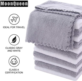 MOONQUEEN fiber and care label detail showing durable materials and easy maintenance benefit