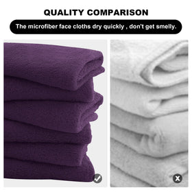 MOONQUEEN stacked cloths showing thickness and quick dry edges