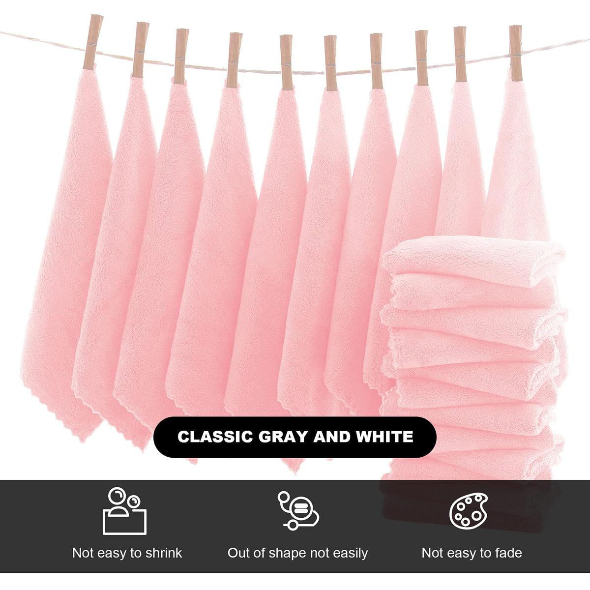MOONQUEEN wet cloth dripping to show fast-drying performance
