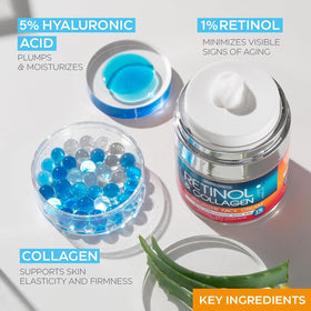 MOONRIN COSMETICS nightstand image showing evening routine and overnight nourishment benefit