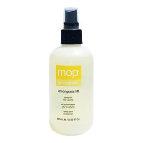 MOP lemongrass lift front bottle showing clean packaging and clear benefit