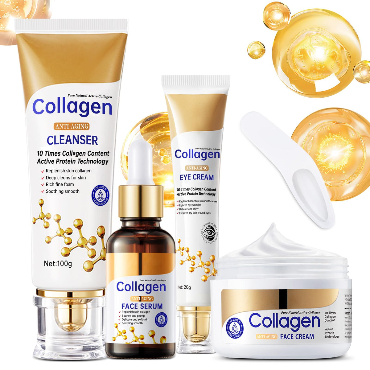 mopayzer front packaging showing compact collagen set for travel and easy routine