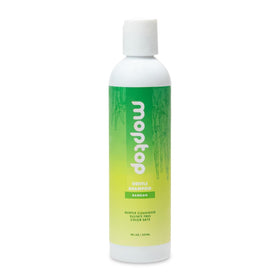 MopTop bamboo front packaging showing clean design and gentle formula benefit