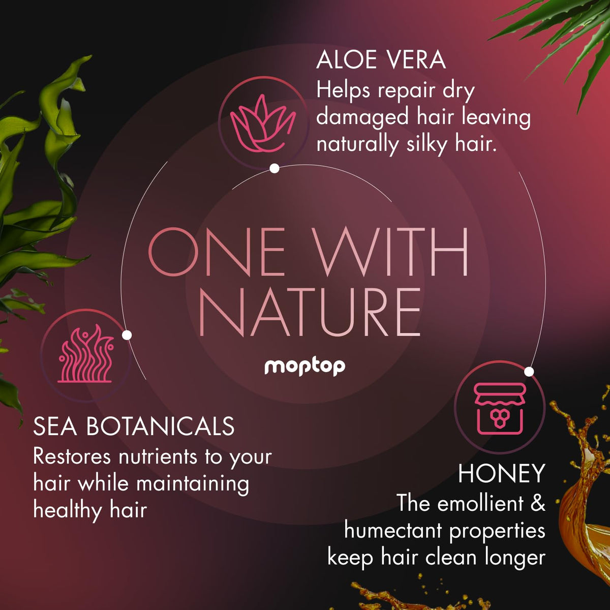 MopTop being diffused in salon illustrating improved definition and controlled frizz