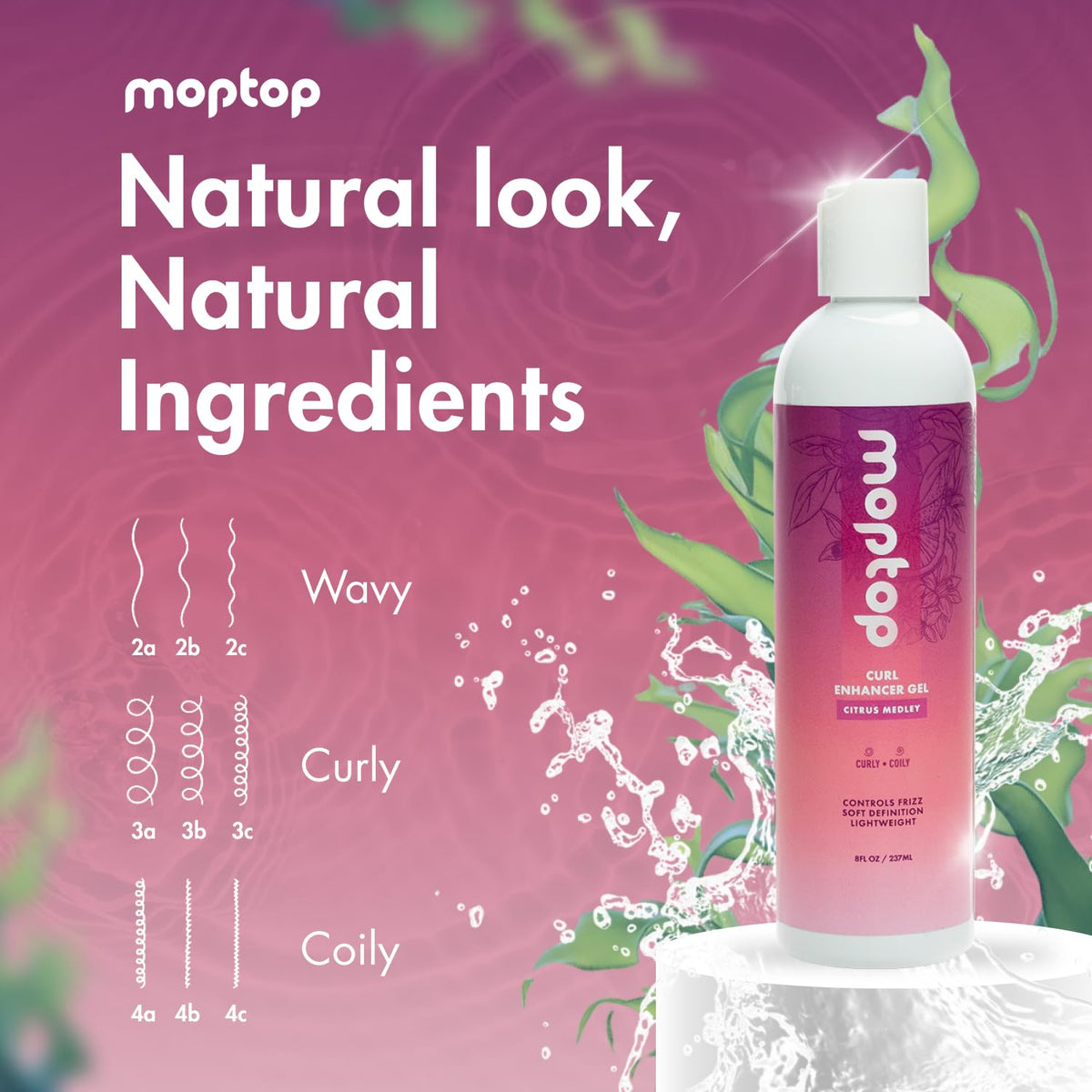 MopTop jar in hand 8oz to show scale and travel-friendly size benefit