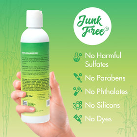 MopTop ingredient label close-up showing natural botanicals and clean formulation