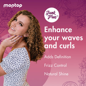 MopTop gel texture close-up highlighting creamy consistency and spreadability