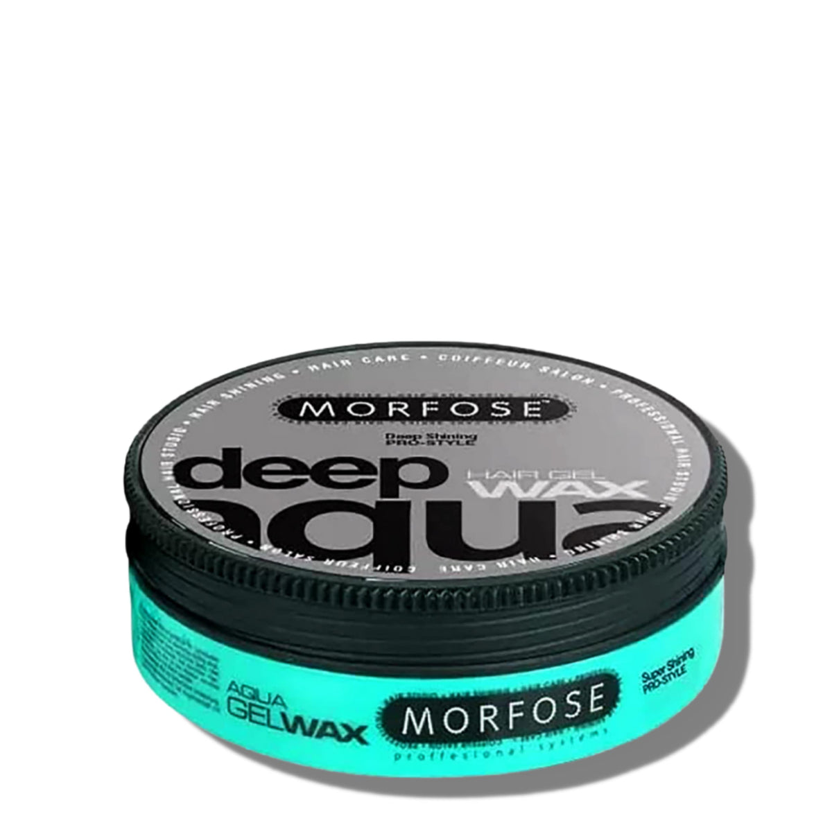 Morfose front tin showing label and compact travel-friendly packaging benefit