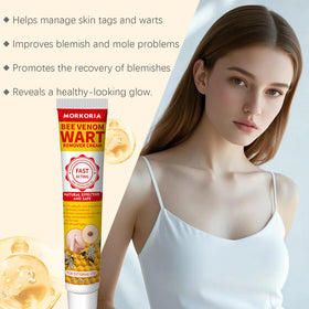 MORKORIA close-up of cream texture showing smooth emollient and absorbency