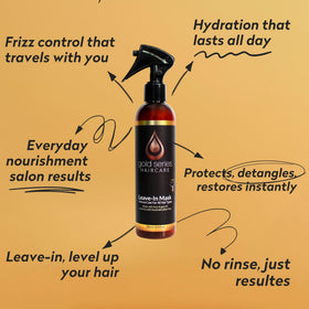 Moroccan Gold Series argan oil dropper image highlighting nourishing oil for moisture and shine
