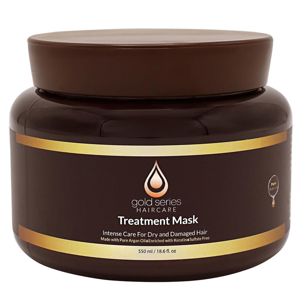 Moroccan Gold Series front jar showing packaging and product name for easy identification