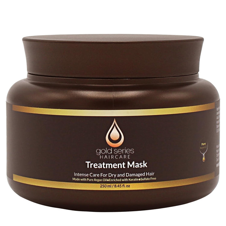 Moroccan Gold Series front jar showing packaging and product identity for easy recognition