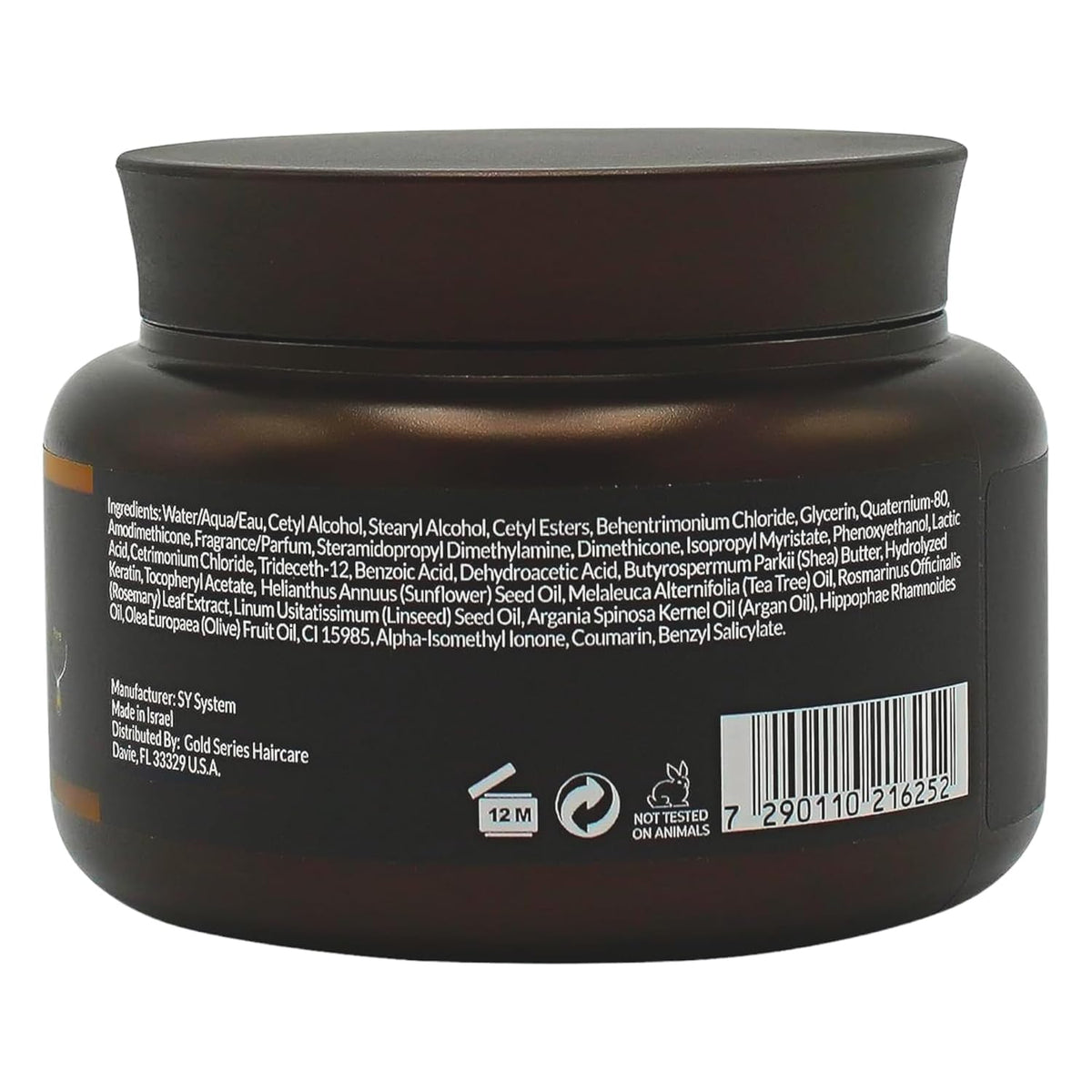 Moroccan Gold Series cream texture close-up highlighting rich hydration and smooth application
