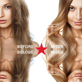 MOROCCAN KERATIN styled straight hair in lifestyle scene illustrating long-lasting smoothness