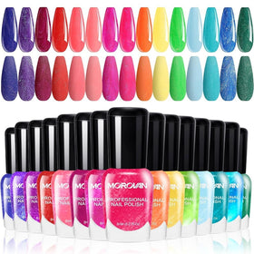 Morovan front packaging showing 15 bright colors and compact convenience