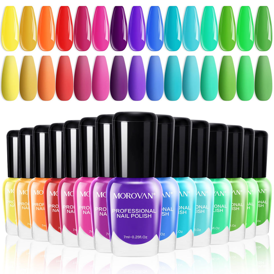 Morovan front packaging showing 15 mini bottles and colorful display for gifting