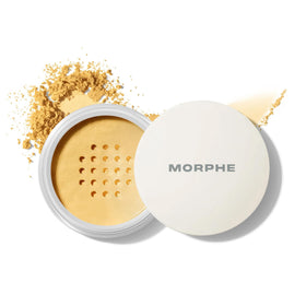 MORPHE jar front view showing branding and compact packaging benefit portability