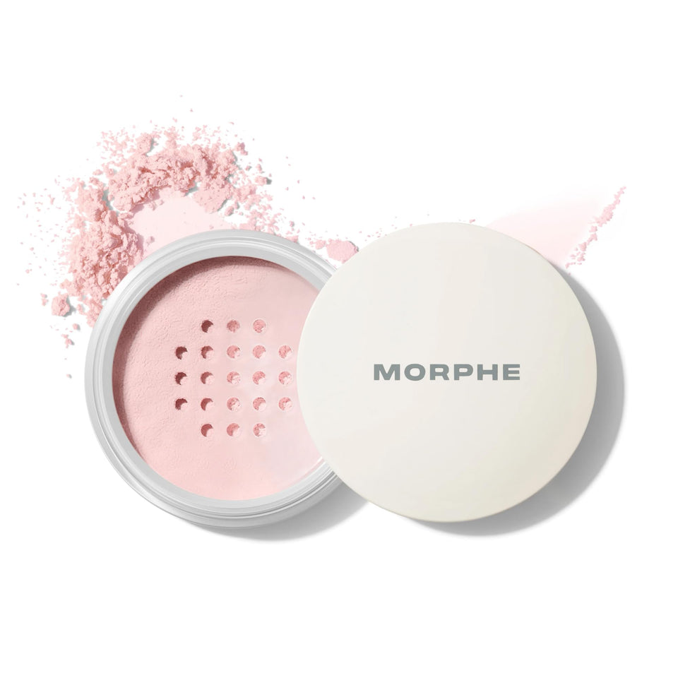 MORPHE front packaging showing product name and brightening pink shade benefit