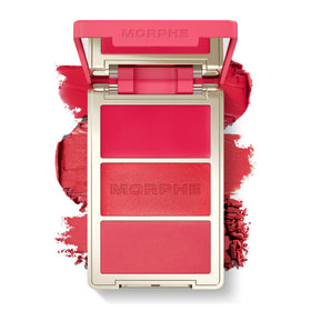 MORPHE front packaging of Cheek Thrills Cabana Club showcasing compact portability and design
