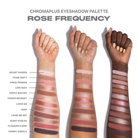 MORPHE matte shade swatch demonstrating smooth blendable finish