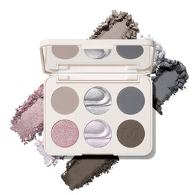 MORPHE palette front view showing compact design and branded packaging benefit portability
