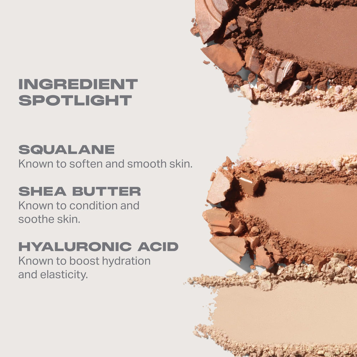 MORPHE compact open showing pan and mirror for on-the-go touch-ups and portability