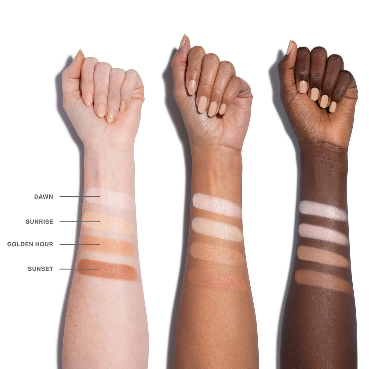 MORPHE ingredients label highlighting Squalane Shea Butter Hyaluronic Acid benefit