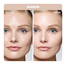 MORPHE close-up texture of pressed powder revealing fine milled finish for smooth application