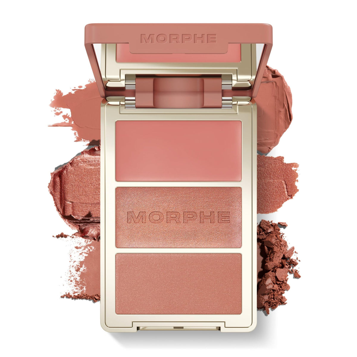 MORPHE front packaging showing compact trio and brand logo for travel convenience