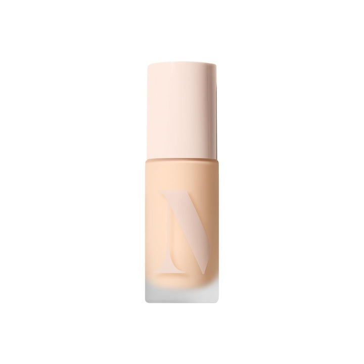 MORPHE front packaging showing bottle and pump with clear branding and elegant finish