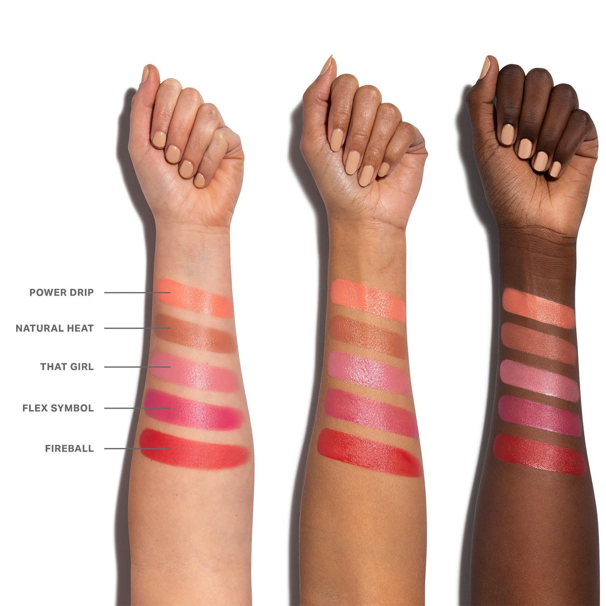MORPHE blush applied with brush showing smooth blending benefit
