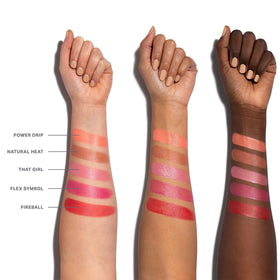 MORPHE blush applied with brush showing smooth blending benefit