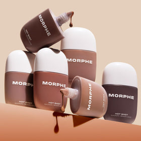 MORPHE displayed on a vanity in lifestyle setting showing everyday wearable radiance
