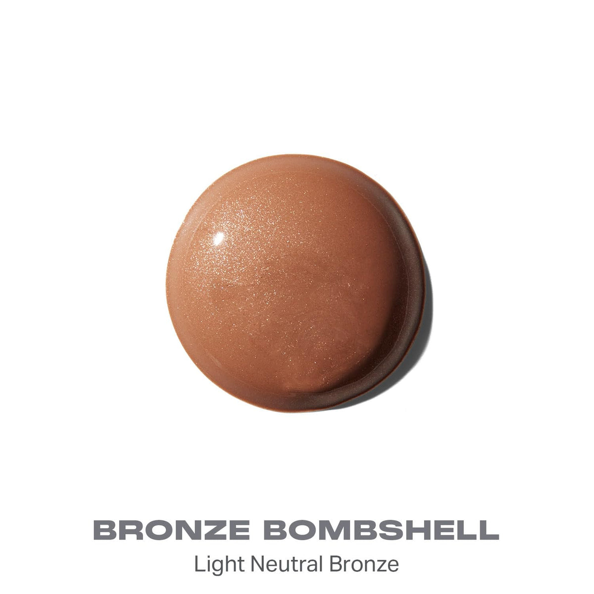 MORPHE liquid bronzer texture pooled to show waterweight formula and luminous finish